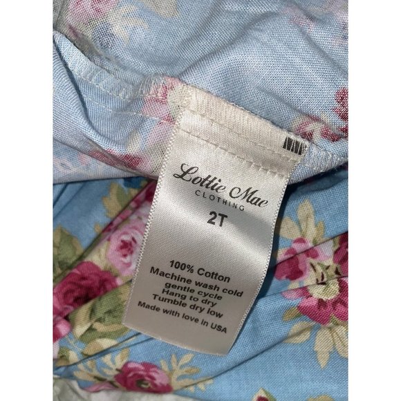 Lottie Mae Knot Dress full skirt Anne Green Gables detachable apron - Picture 4 of 4